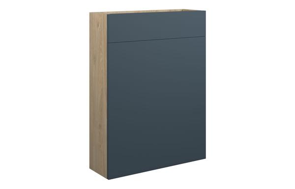 Eden 600mm Slim WC Unit - Matt Arley Blue (Oak Cab)